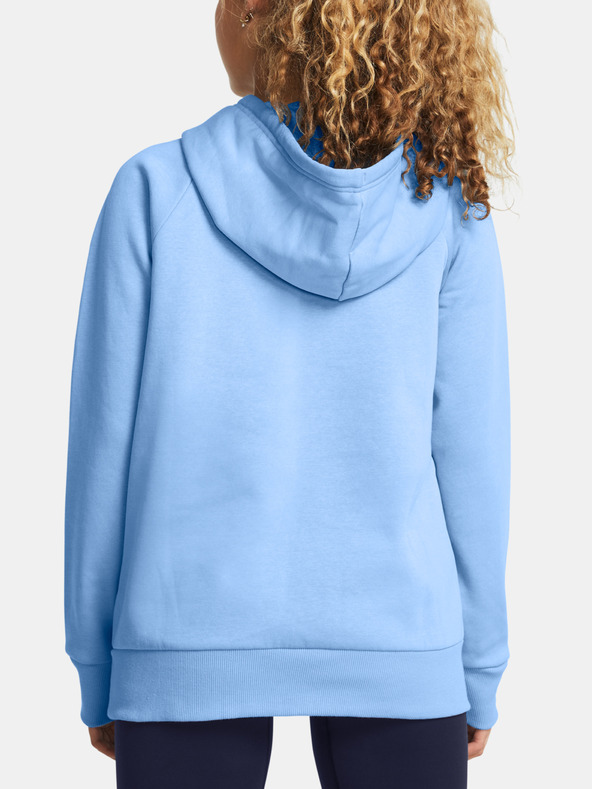 Under Armour UA Rival Fleece Big Logo Hdy Sweatshirt Azul