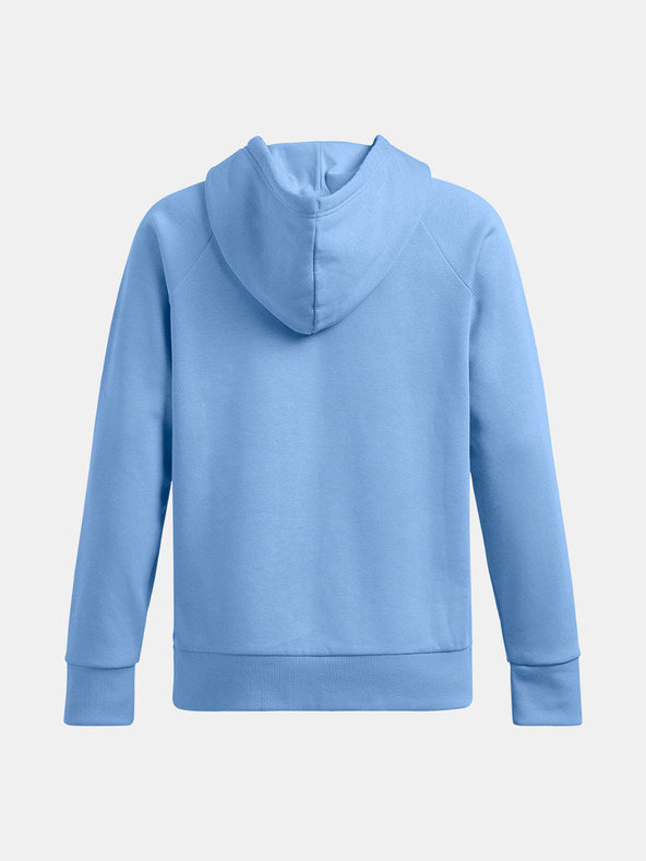 Under Armour UA Rival Fleece Big Logo Hdy Sweatshirt Azul