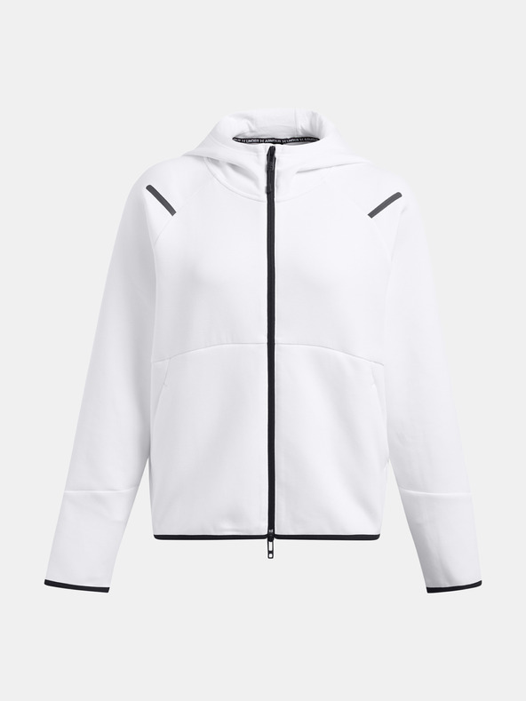 Under Armour Unstoppable Fleece FZ Sweatshirt Blanco