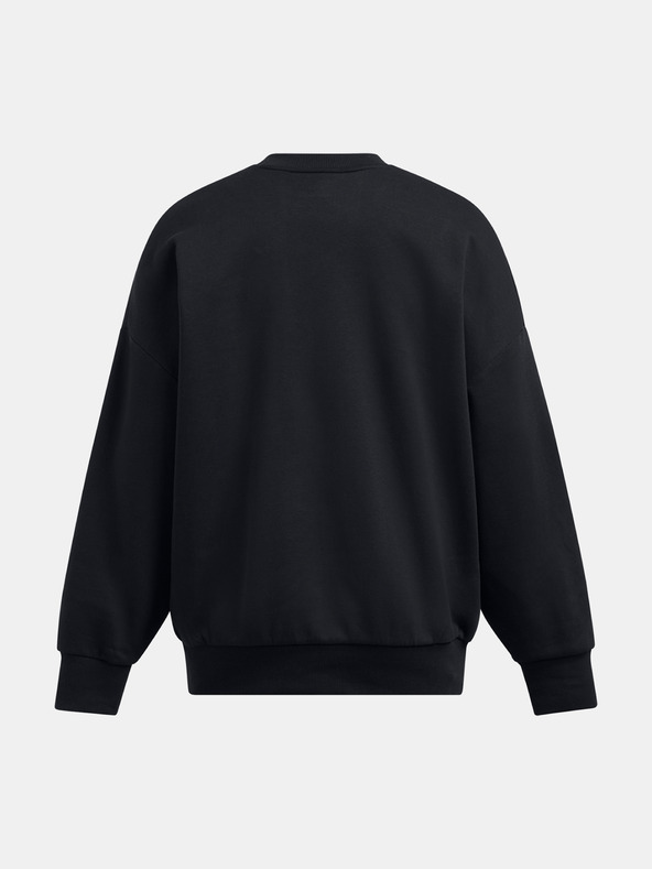 Under Armour Rival Fleece WordmarkOS Crew Sweatshirt Negro