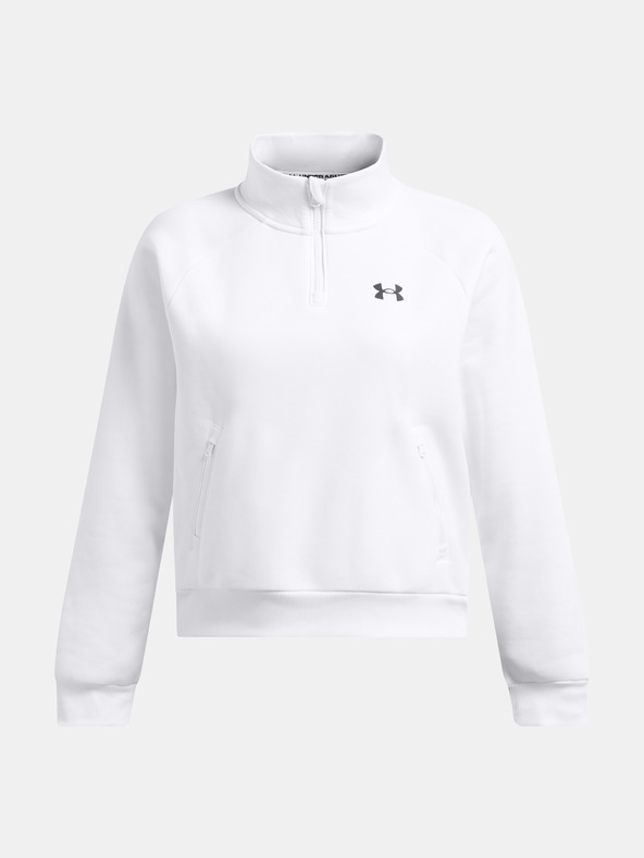 Under Armour UA Armour Flc Pro HZ Sweatshirt Blanco