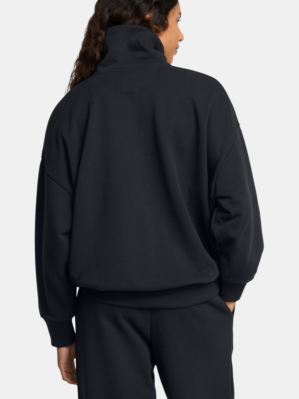 Under Armour UA Icon HWT Terry OS HZ Sweatshirt Negro