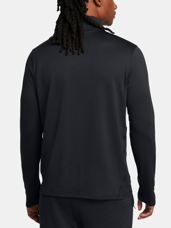 Under Armour UA Vanish CW 1/4 Zip T-shirt Negro