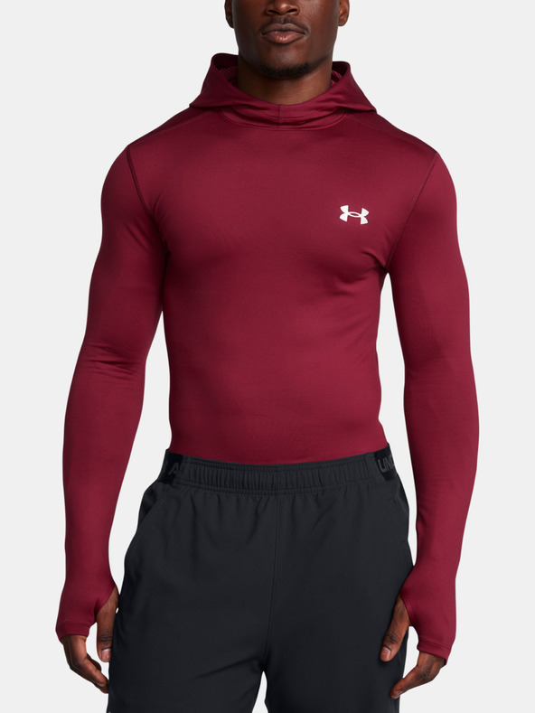 Levně Under Armour UA CG Elite Scuba Hdy Triko Červená