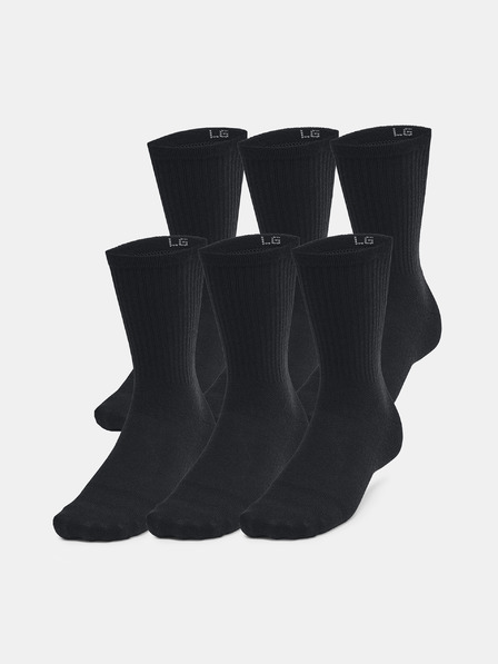 Under Armour UA Essential 6pk Crew Ponožky 6 párů