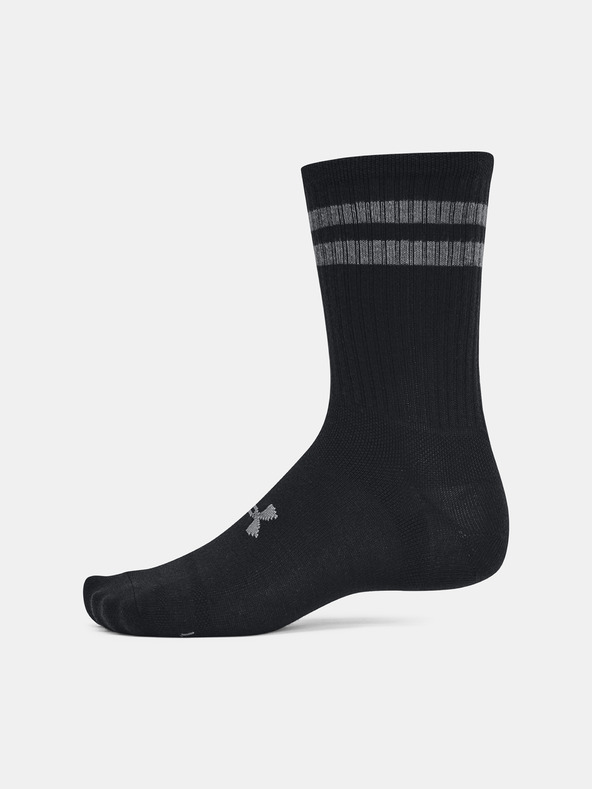 Under Armour UA Essential 6pk Crew Socks 6 Pairs Negro