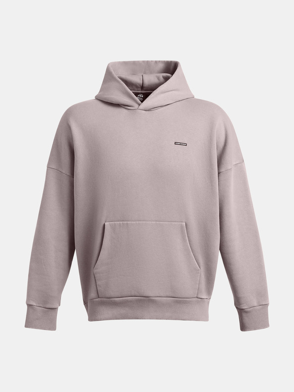 Under Armour UA Icon HWT Flc Wash OS Hood Sweatshirt Gris