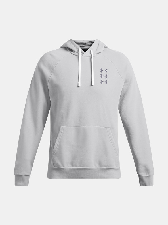 Under Armour UA Rival Flc Txtr SND Hoodie Sweatshirt Gris