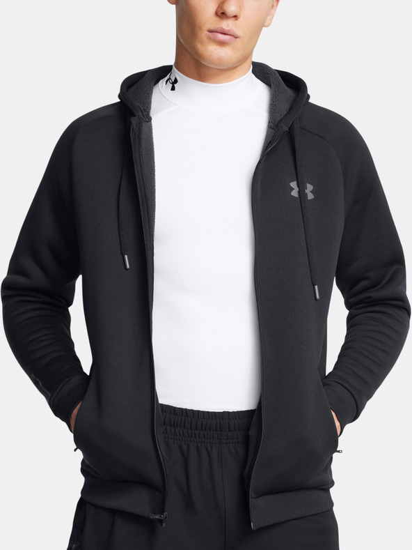 Under Armour UA Armour Fleece Pro FZ Sweatshirt Negro