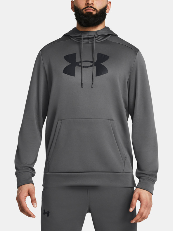 Under Armour UA Armour Fleece Big Logo HD Sweatshirt Gris