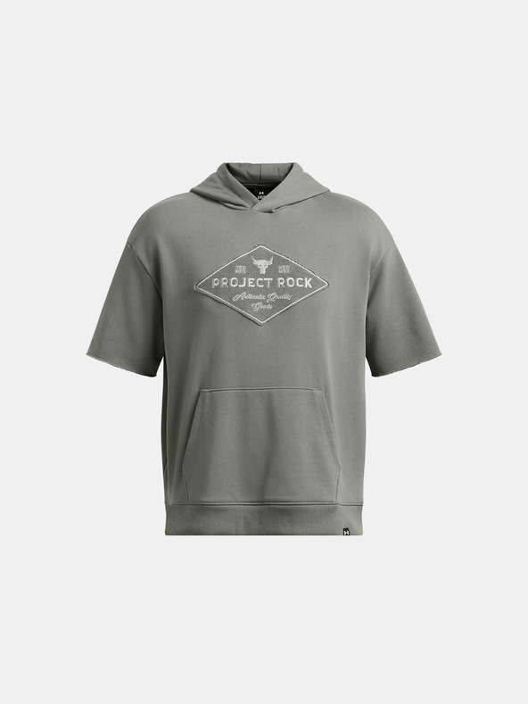 Under Armour Project Rock HWT SS Hdy Tools Sweatshirt Verde