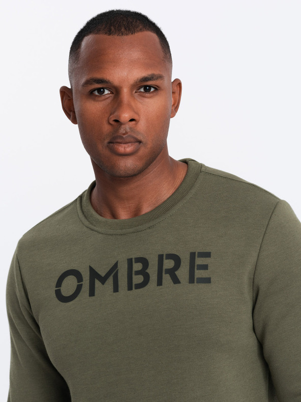 Ombre Clothing Sudadera Verde