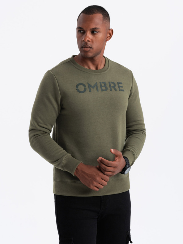 Ombre Clothing Sudadera Verde