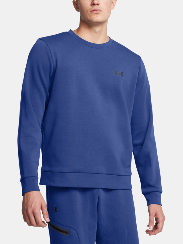 Under Armour UA Unstoppable Flc Crew EU Sweatshirt Azul