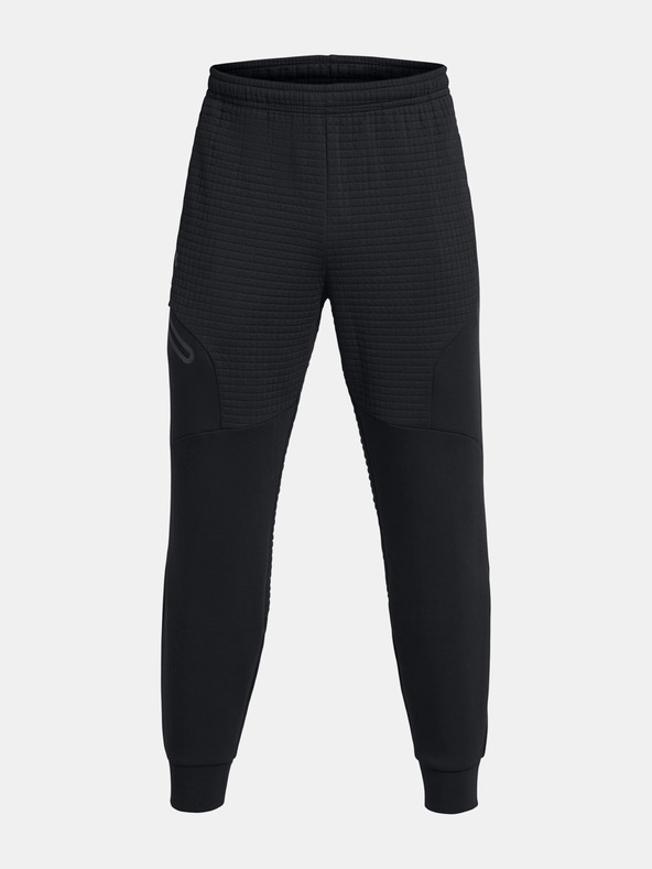 Under Armour UA Unstoppable Flc Grid Jrg Sweatpants Negro