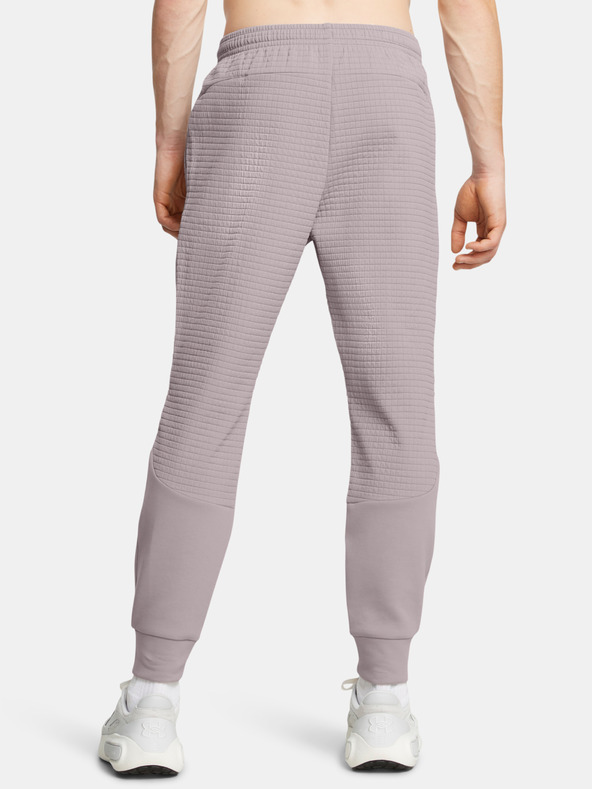 Under Armour UA Unstoppable Flc Grid Jrg Sweatpants Gris