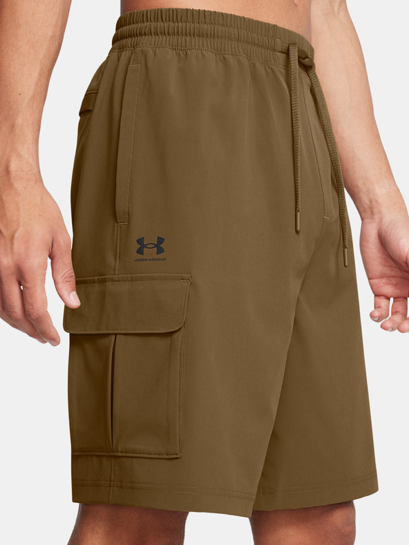 Under Armour UA Vibe Woven Cargo Short Pants Marrón