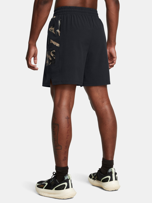 Under Armour UA Zone Woven Short Pants Negro