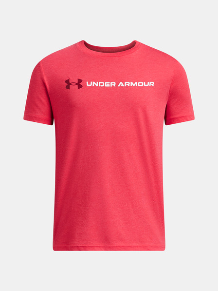 Under Armour UA B Logo Wordmark SS Triko dětské