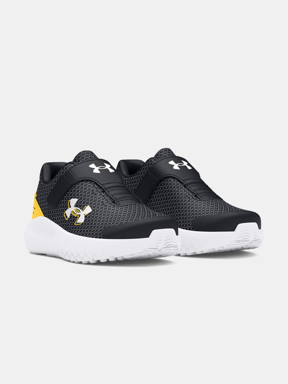 Under Armour UA BINF Surge 4 AC Tenisky dětské Černá