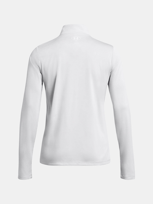 Under Armour Tech 1/2 Zip- Twist T-shirt Gris