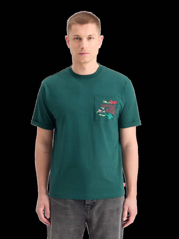 Scotch & Soda Camiseta Verde