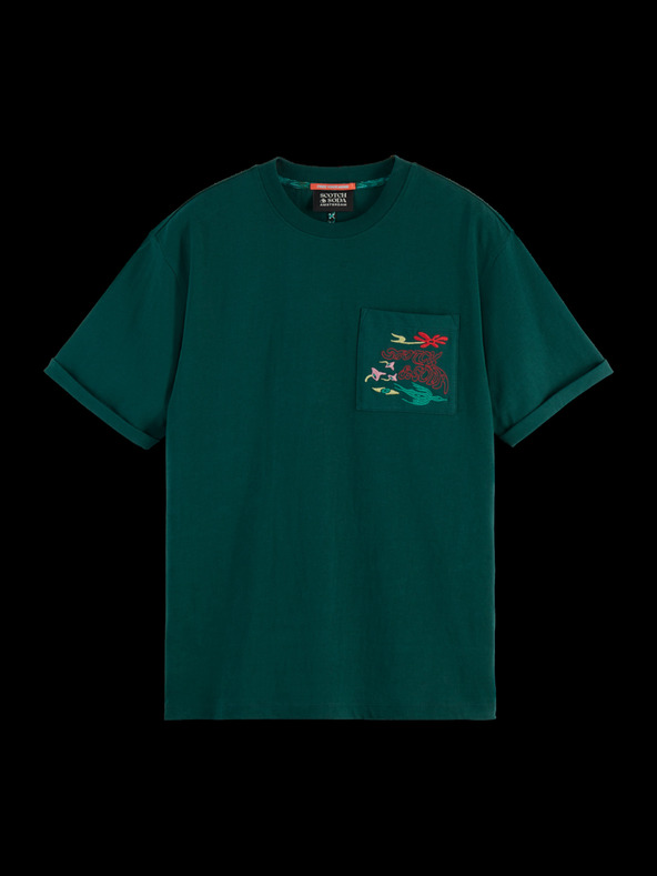 Scotch & Soda Camiseta Verde