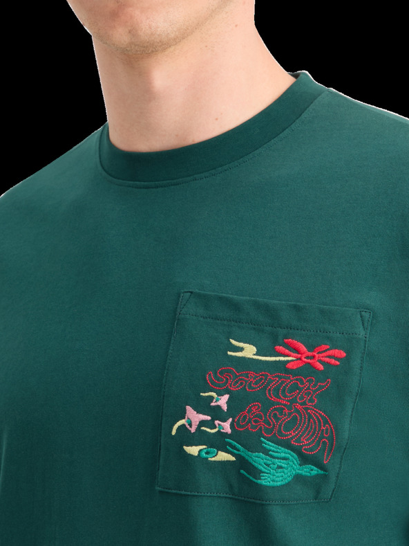 Scotch & Soda Camiseta Verde