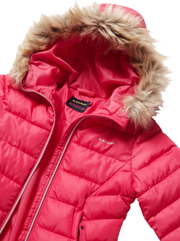 Loap Indala Children's Coat Rosa