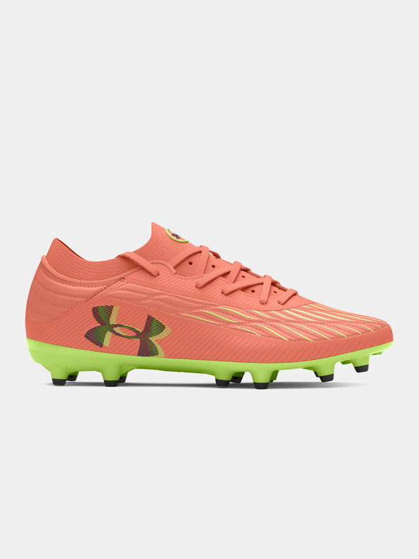 Under Armour UA Magnetico Pro 4 FG Tenisky Oranžová