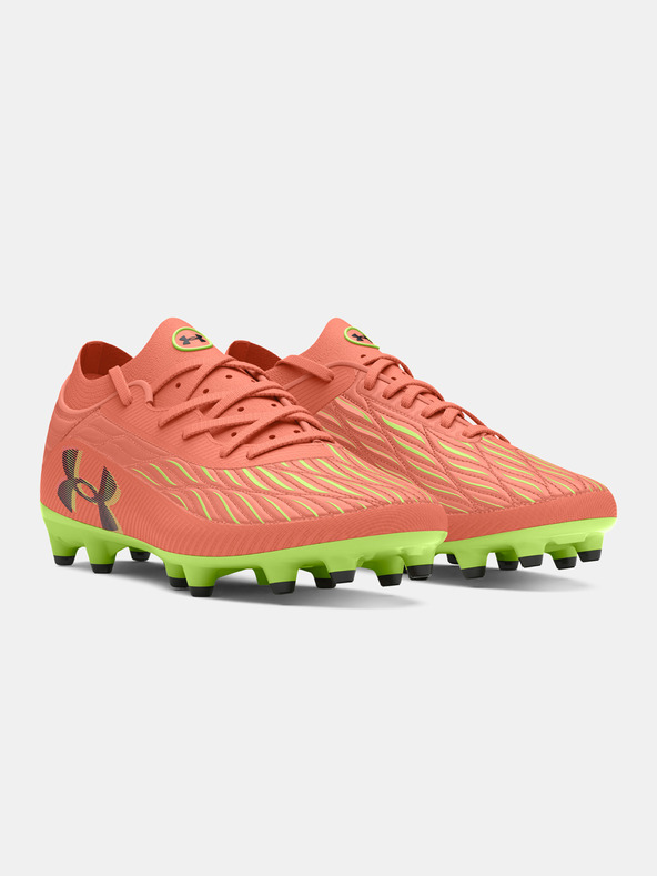 Under Armour UA Magnetico Pro 4 FG Tenisky Oranžová