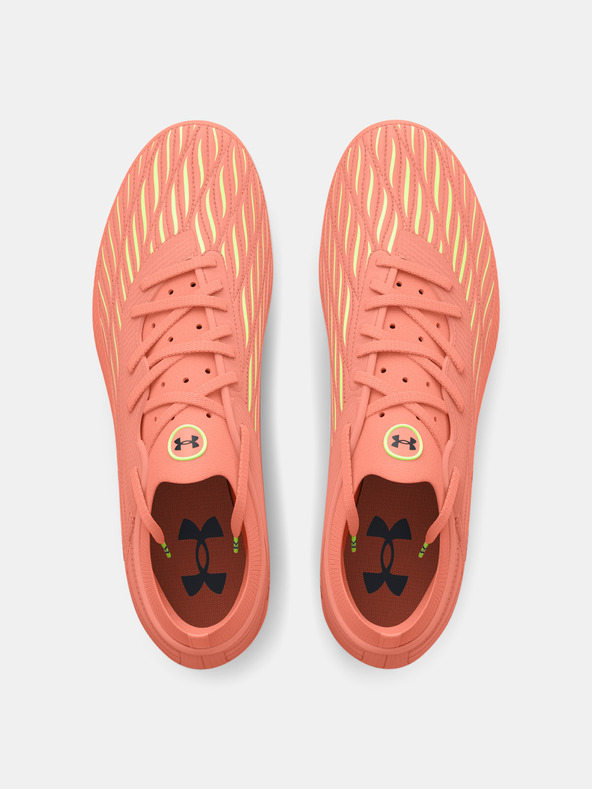 Under Armour UA Magnetico Pro 4 FG Tenisky Oranžová