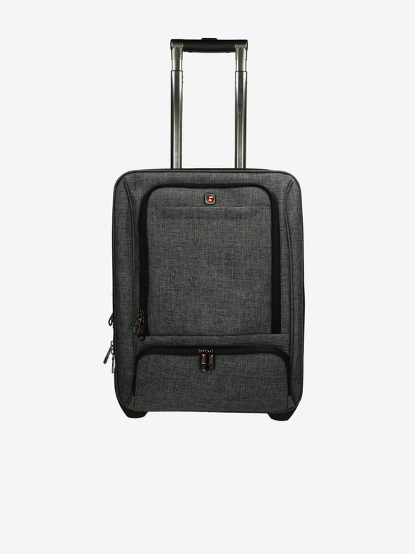 Enrico Benetti Frankfurt Notebook Trolley 40 l Taška Šedá