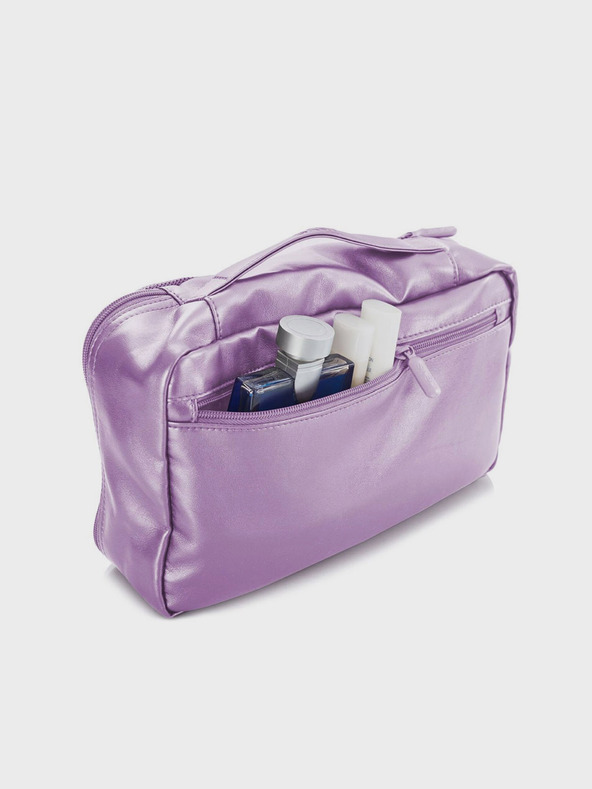 Heys Metallic Packing Cube 5pc Bag Violeta