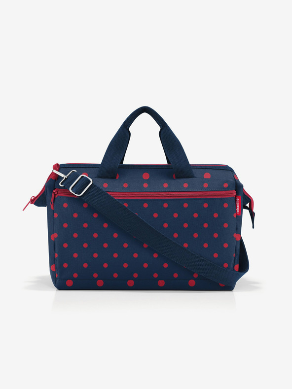 Reisenthel Allrounder S Pocket Mixed Dots Red Bag Azul