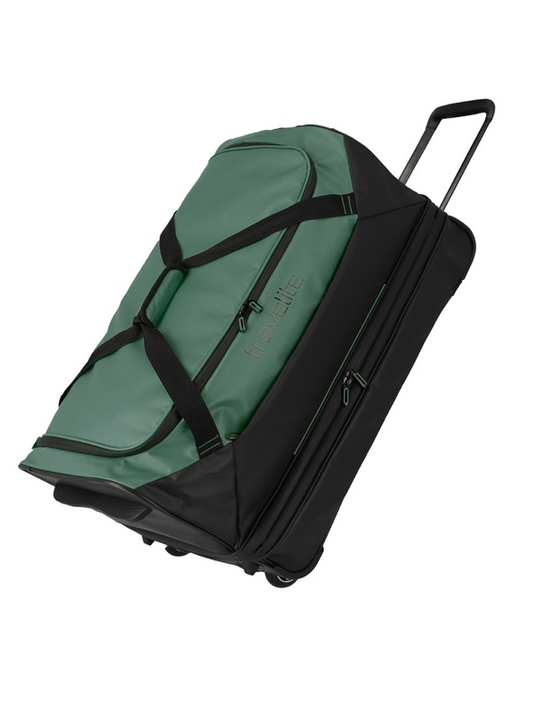 Travelite Basics Wheeled Duffle Exp. Taška Zelená