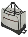 Travelite Crosslite 5.0 Wheeled Duffle L White Sand Taška