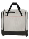 Travelite Crosslite 5.0 Wheeled Duffle L White Sand Taška