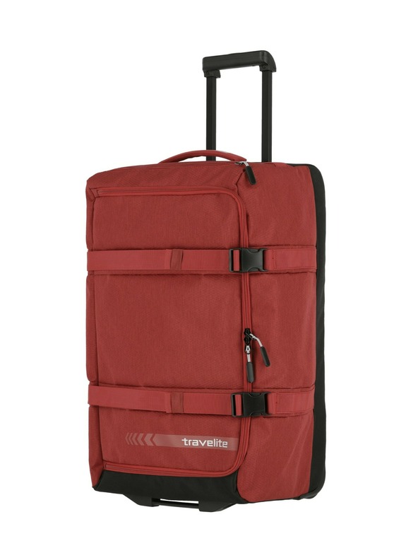 Travelite Kick Off Wheeled Duffle L - červená Bag Rojo