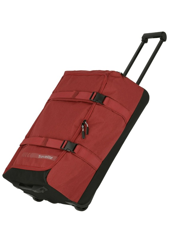 Travelite Kick Off Wheeled Duffle L - červená Bag Rojo