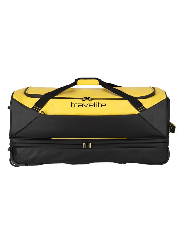 Travelite Basics Wheeled Duffle Exp. Travel Bag Amarillo