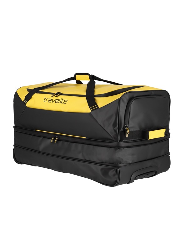 Travelite Basics Wheeled Duffle Exp. Travel Bag Amarillo