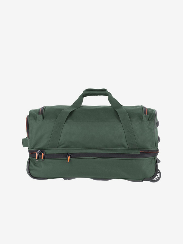 Travelite Basics Wheeled Duffle S Travel Bag Verde