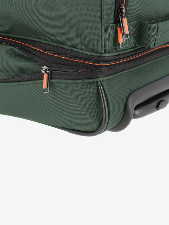 Travelite Basics Wheeled Duffle S Travel Bag Verde