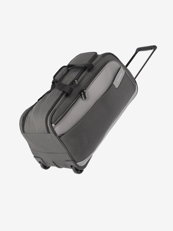 Travelite Viia Wheeled duffle Anthracite Cestovní taška Šedá