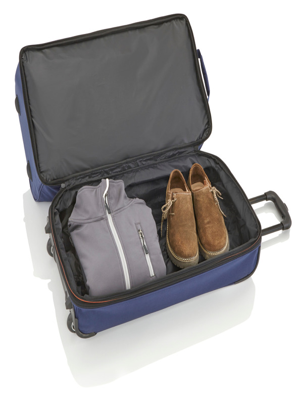 Travelite Basics Wheeled Duffle L Travel Bag Azul