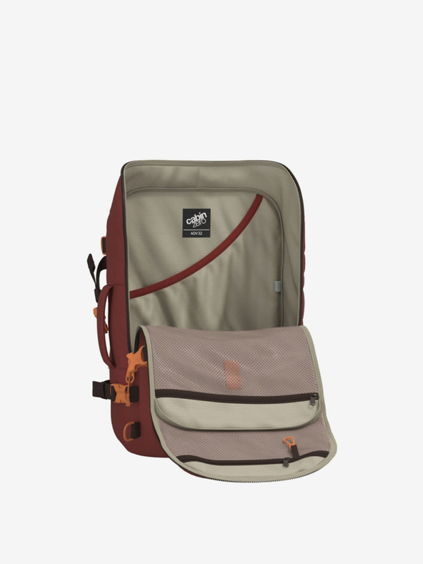 CabinZero Adv 32L Sangria Red Backpack Rojo