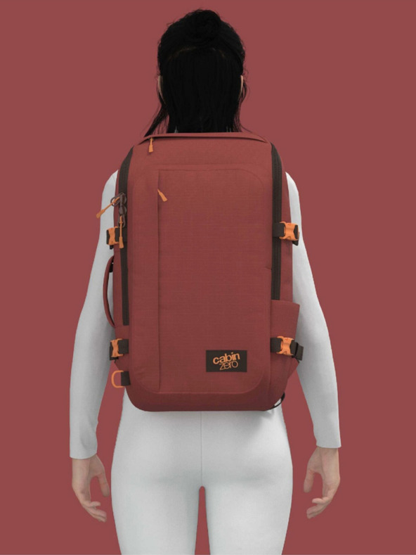 CabinZero Adv 32L Sangria Red Backpack Rojo