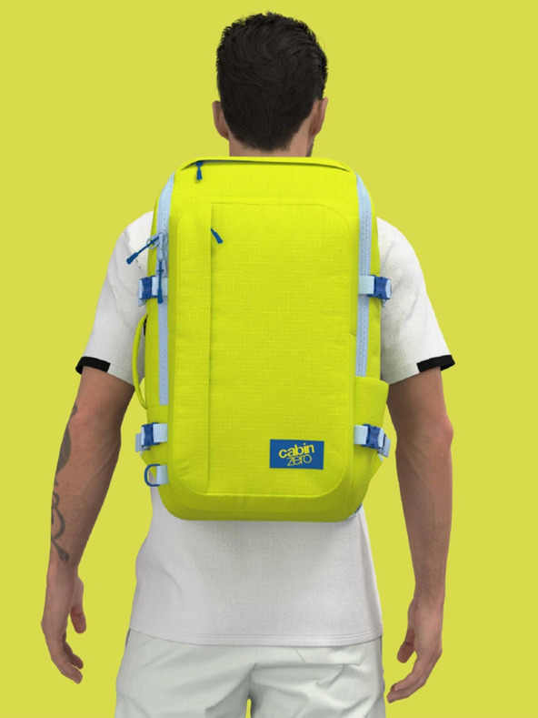 CabinZero Adv 32L Mojito Lime Backpack Amarillo