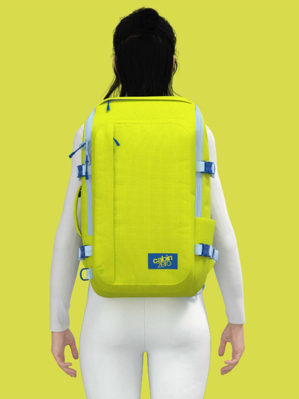 CabinZero Adv 32L Mojito Lime Backpack Amarillo